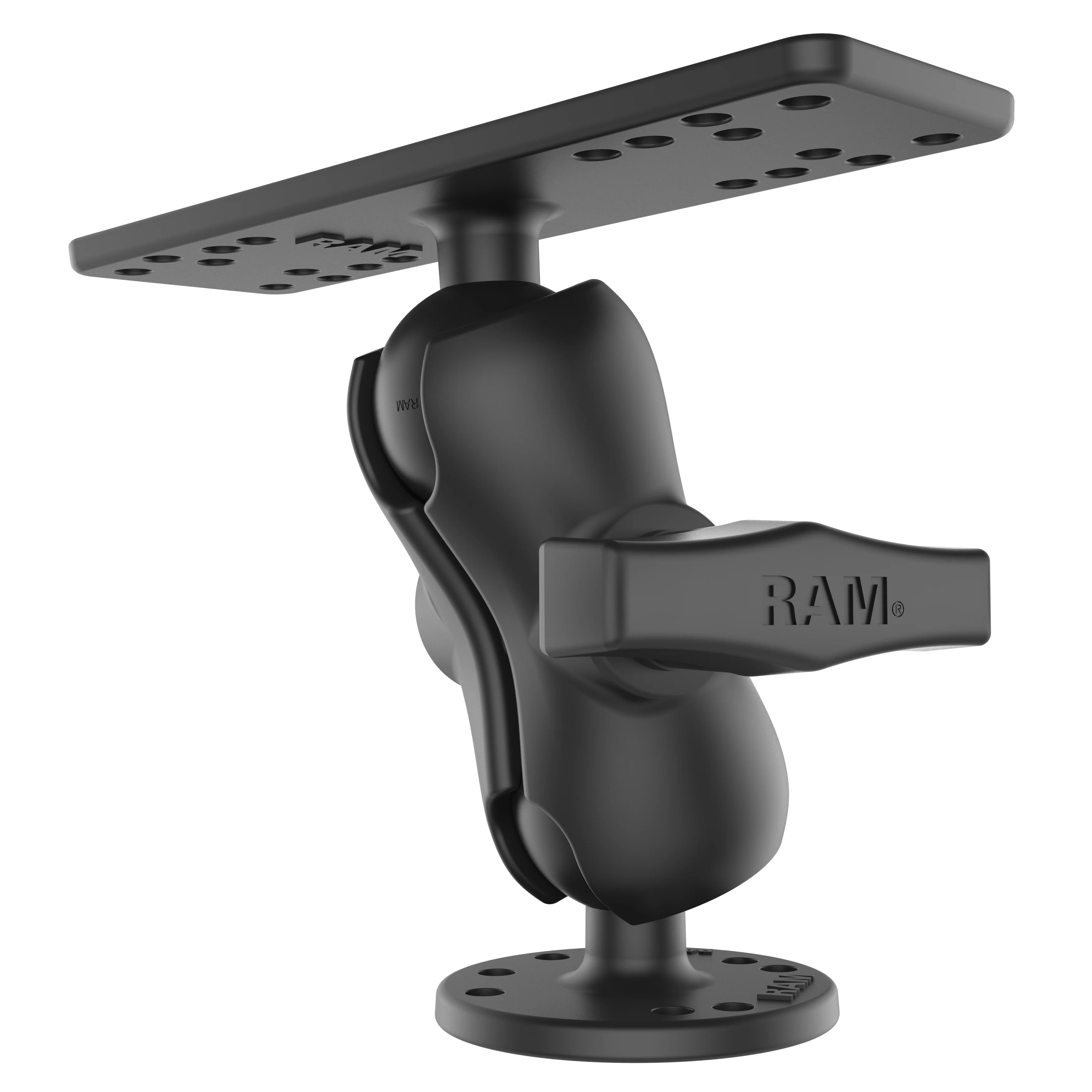 RAM® Universal Marine Electronic Mount - C Size Short - Image 2