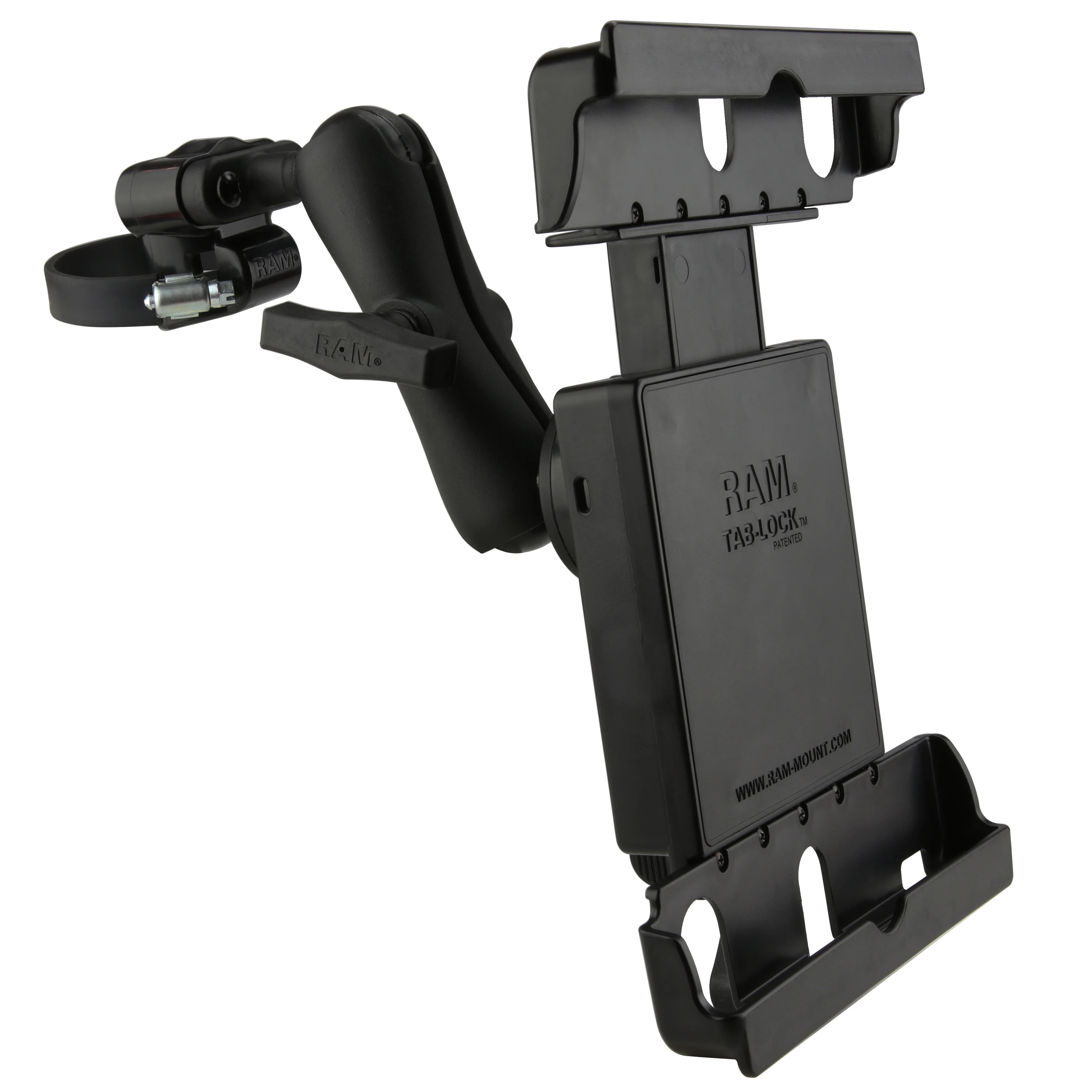 RAM® ATV/Side By Side Rail Mount for 9"-10.5" Tablets with Rugged Cases - Image 2