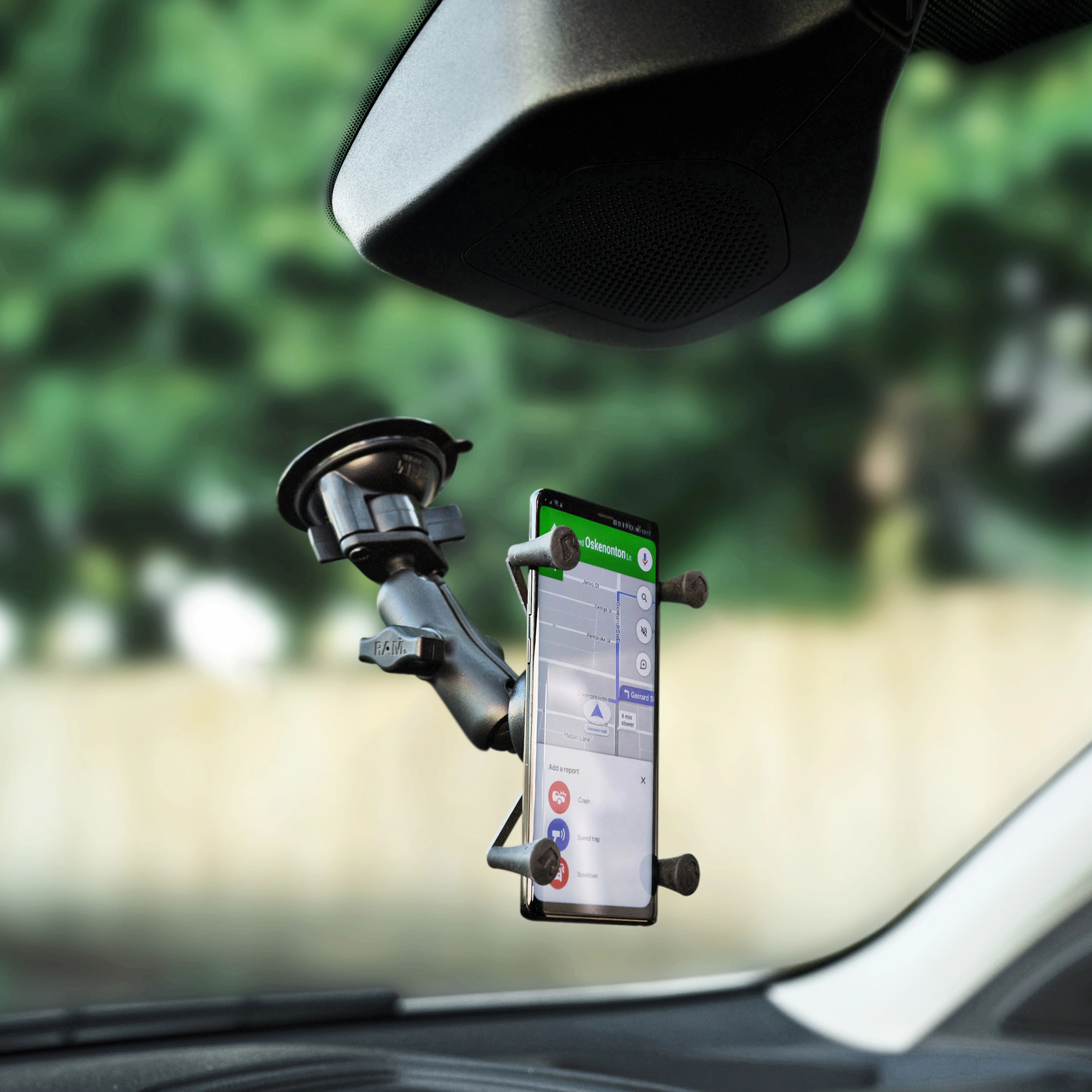 RAM® X-Grip® Large Phone Mount with Twist-Lock™ Suction Cup - Medium - Image 5