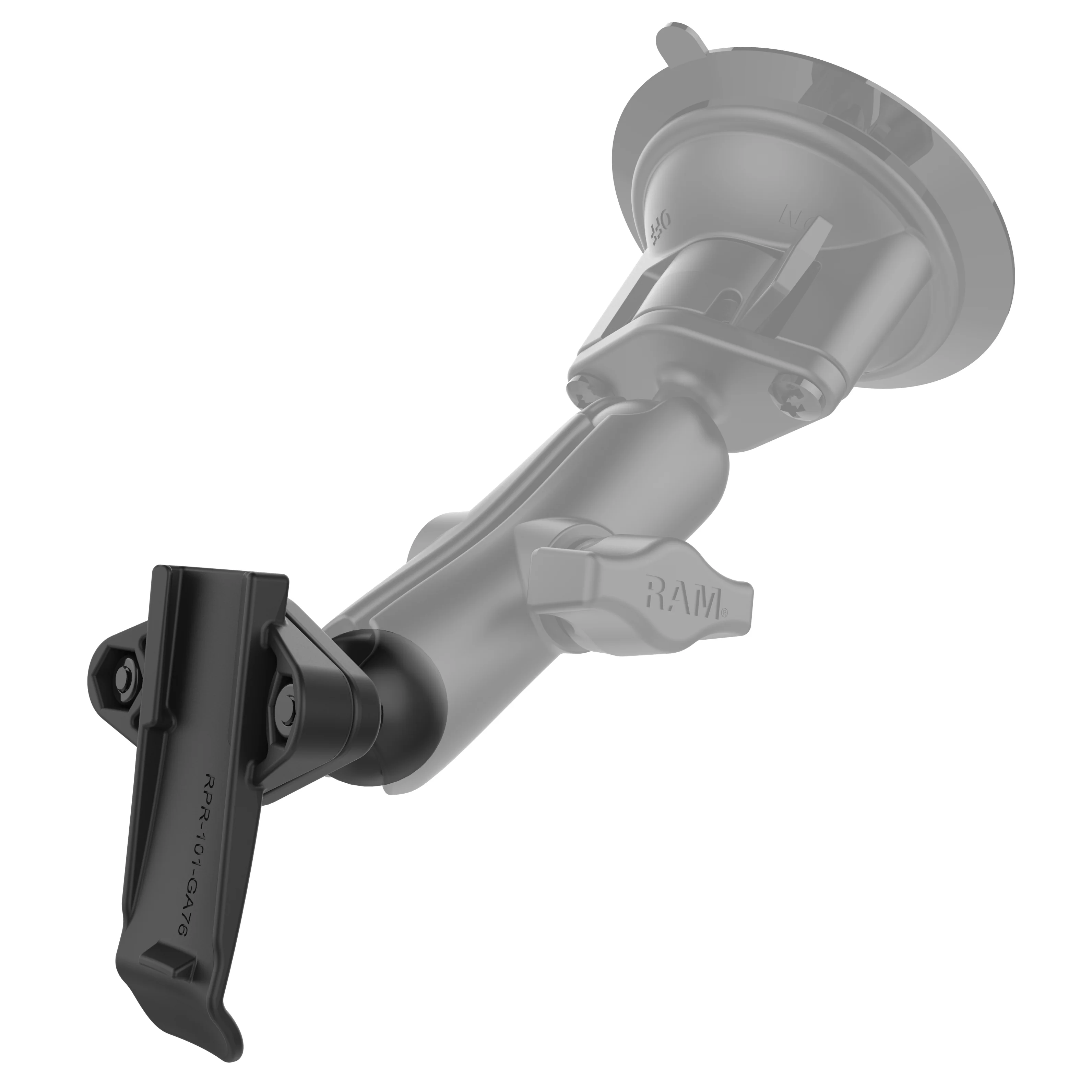 RAM® Spine Clip Holder with Ball for Garmin Handheld Devices - Image 4