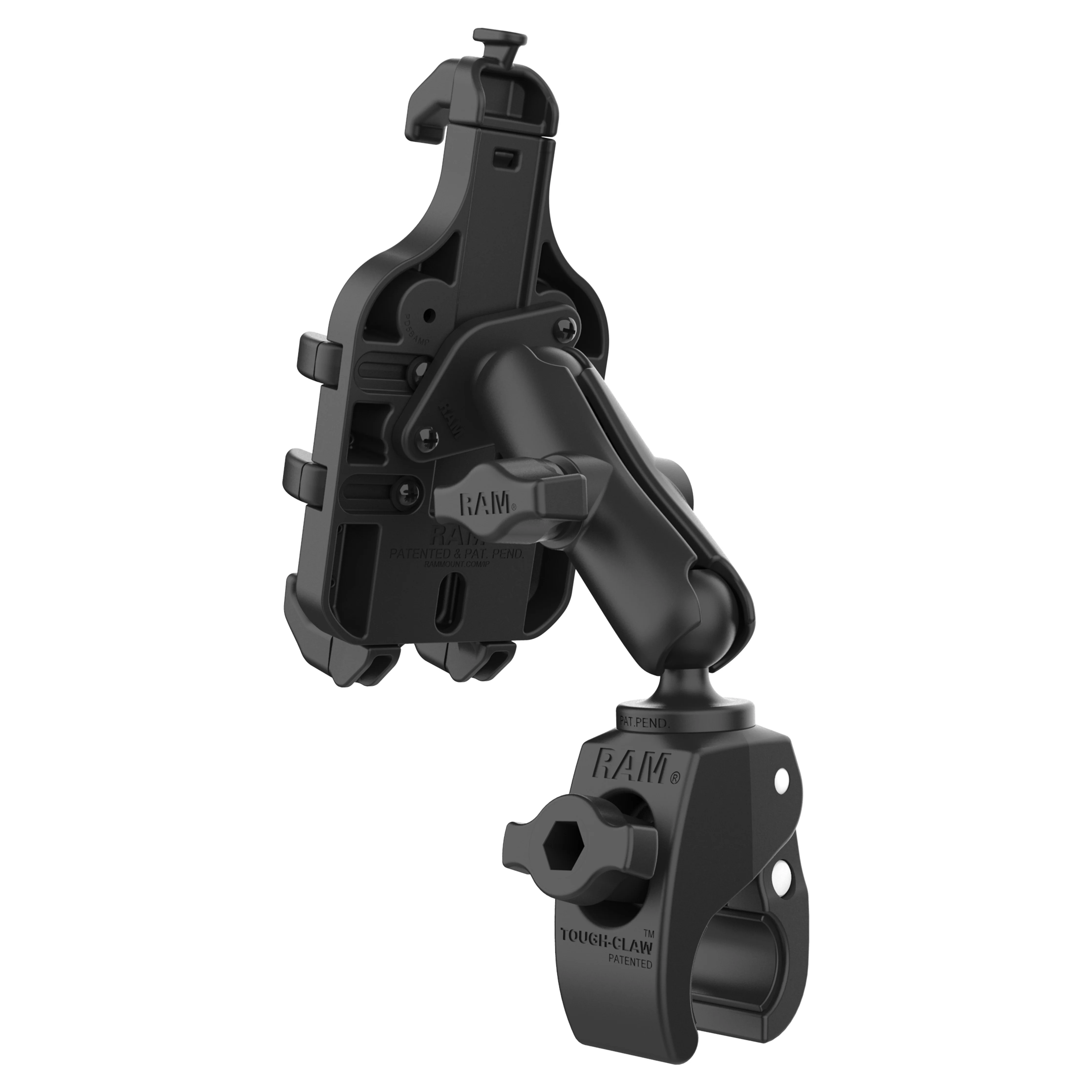 RAM® Quick-Grip™ Pro Phone Mount with Small Tough-Claw™ Base - Medium - Image 3