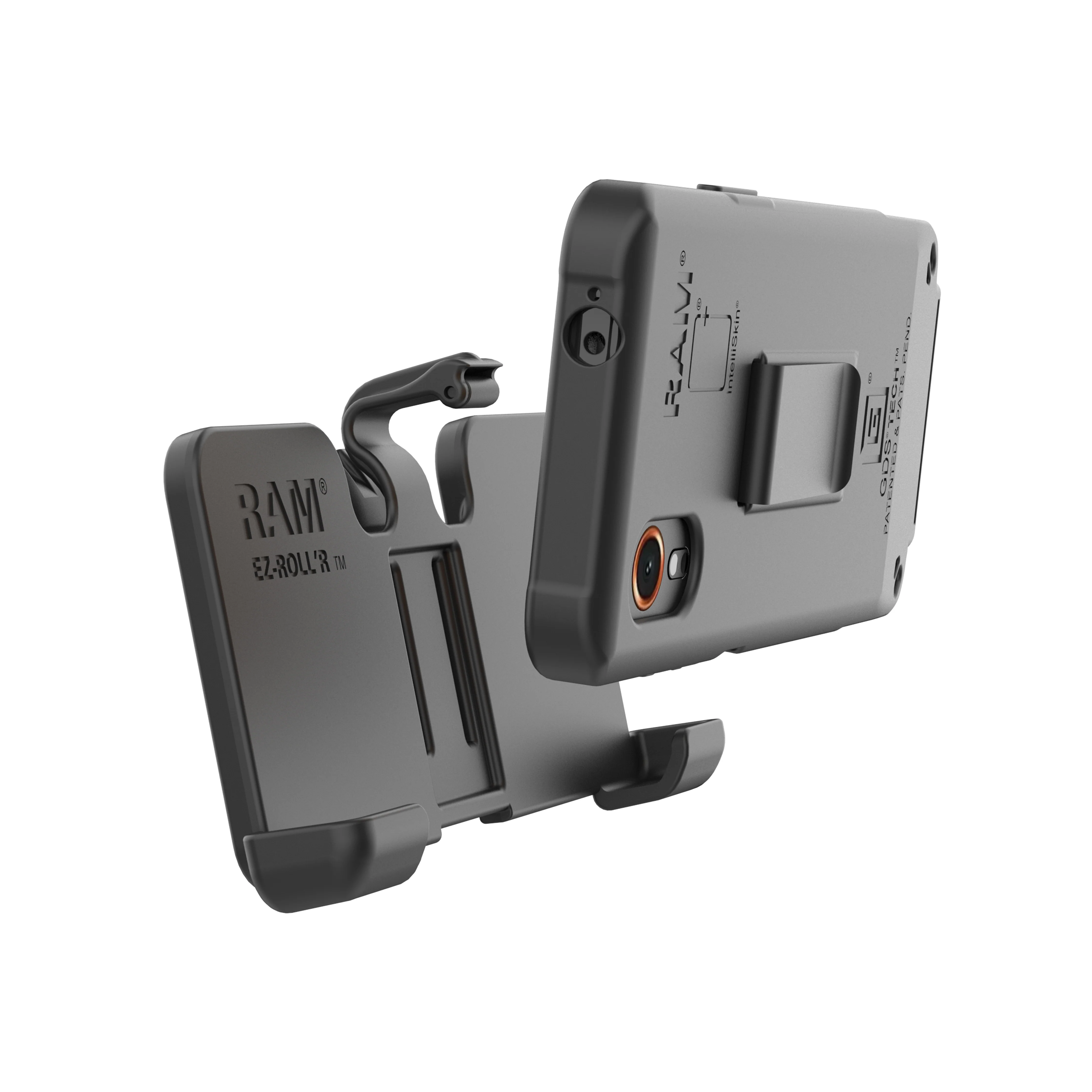 RAM® EZ-Roll'r™ Cradle with Belt Clip Lever for XCover 7, 7 Pro & 6 Pro
