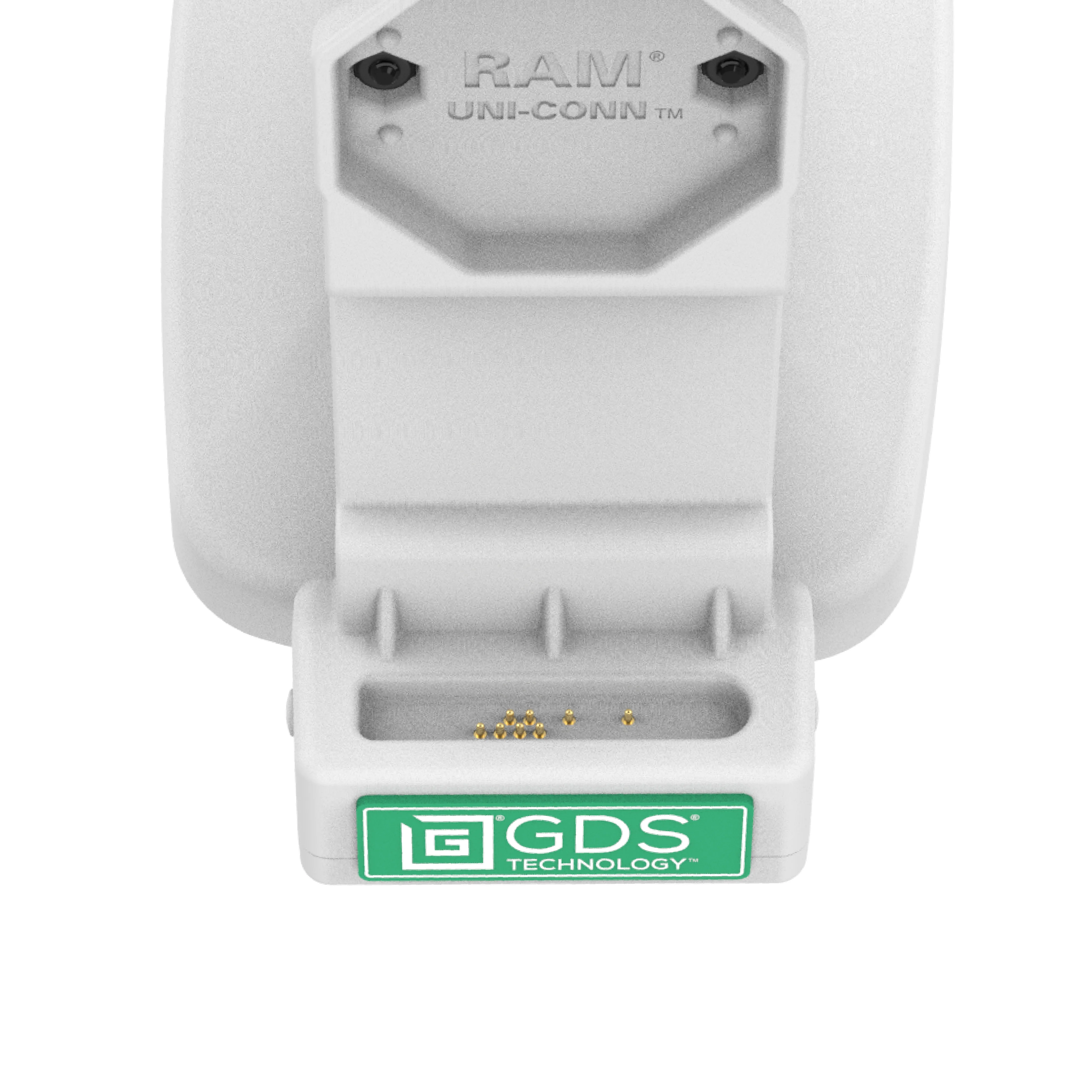 GDS® Uni-Conn™ Tilt & Swivel Dock with USB-C + Data - Gray - Image 6