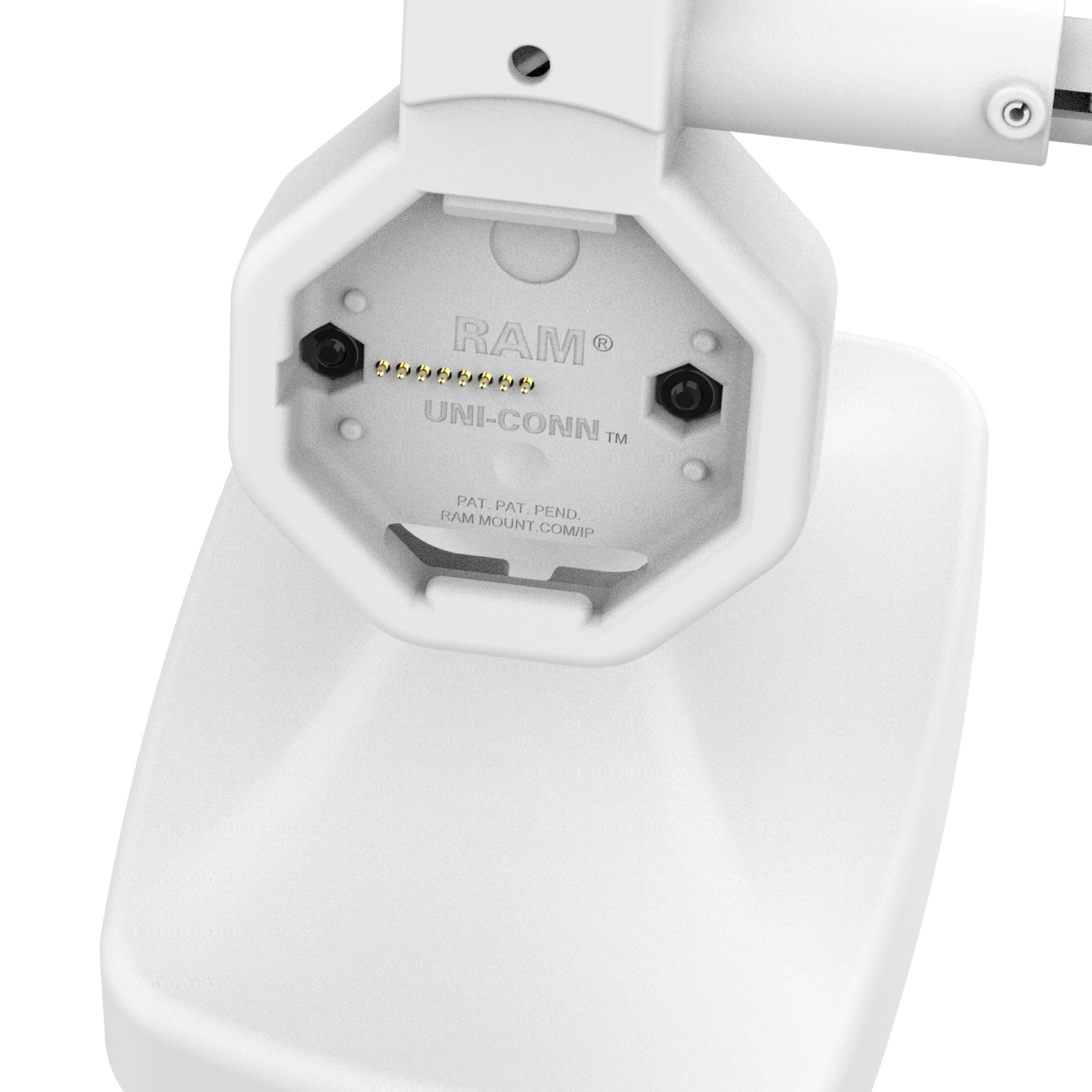 GDS® Uni-Conn™ Powered Tilt & Swivel Dock with PoE - Gray - Image 6