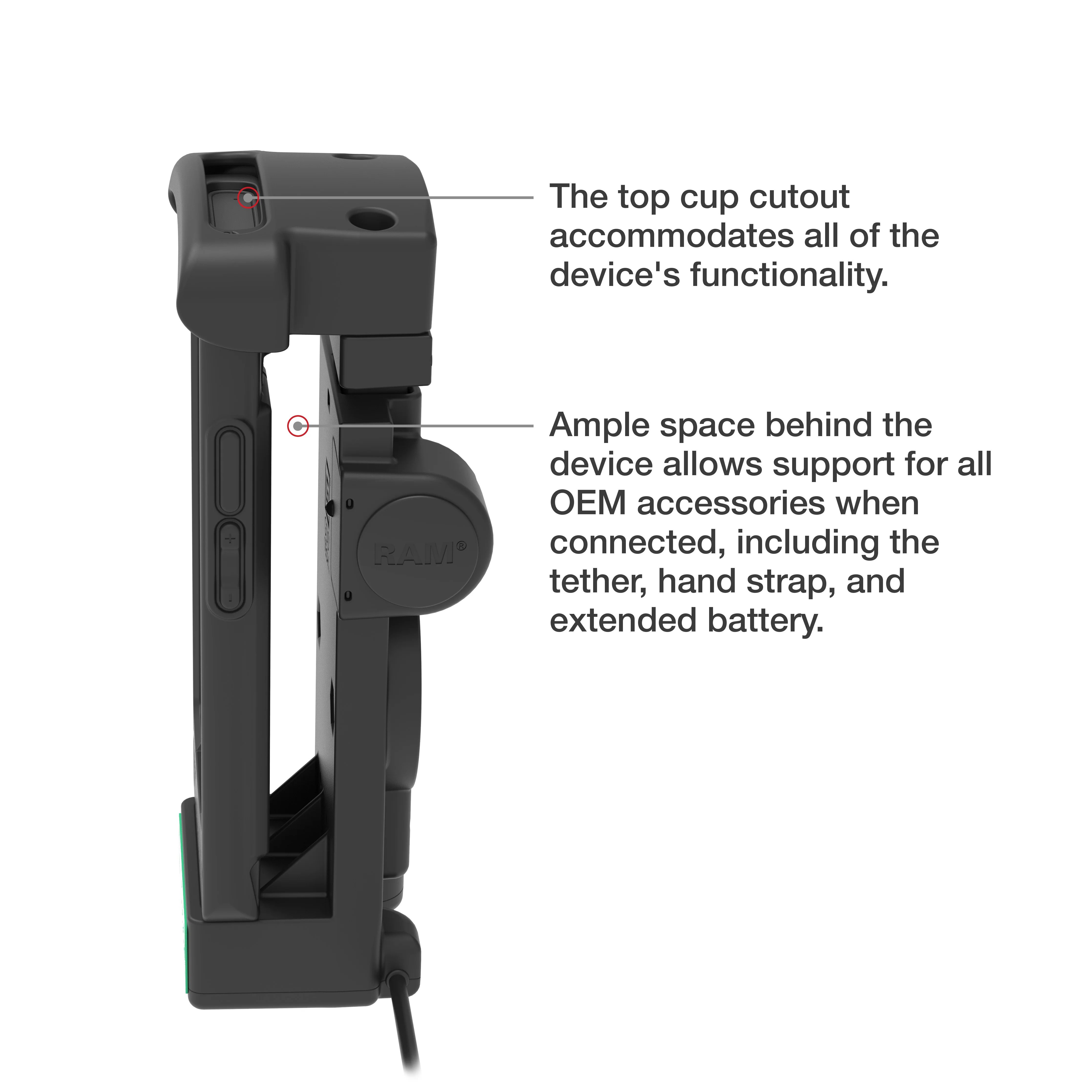 GDS® Powered Dock + USB-A for Zebra EC50/55 - Image 6