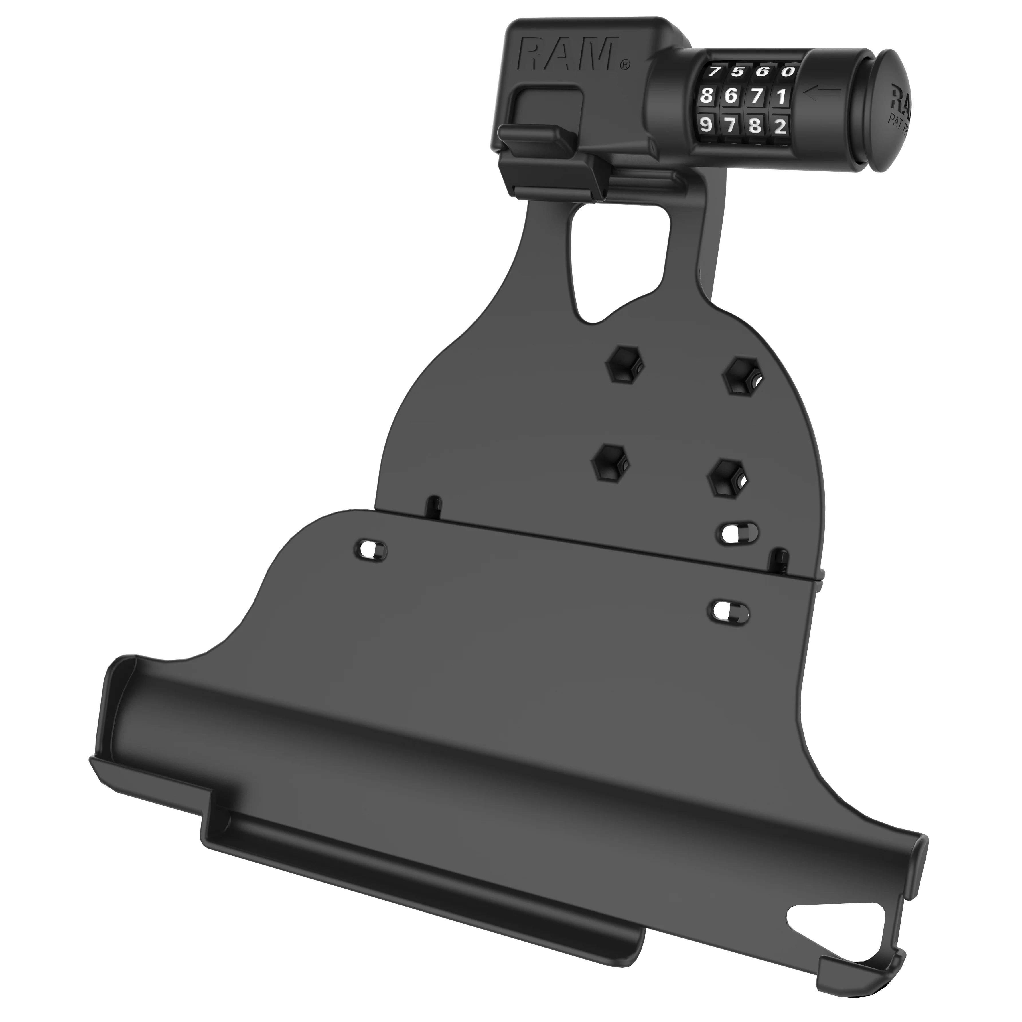 RAM® EZ-Roll'r™ Combo Locking Holder for iPad Pro 12.9 3rd - 5th Gen - Image 2