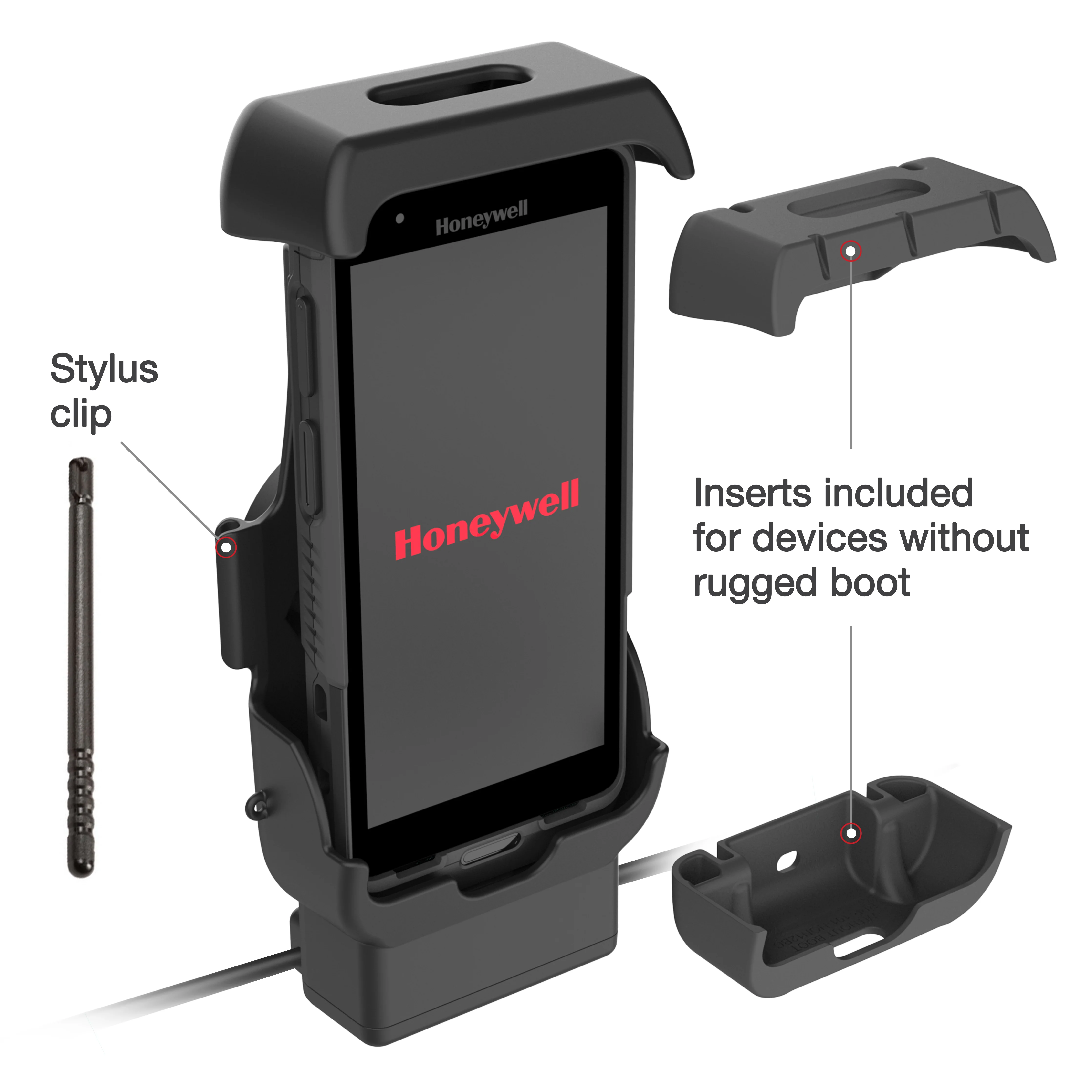 RAM® Powered Dock + USB-A for Honeywell CT40/45/47 - Heated Pins - Image 5