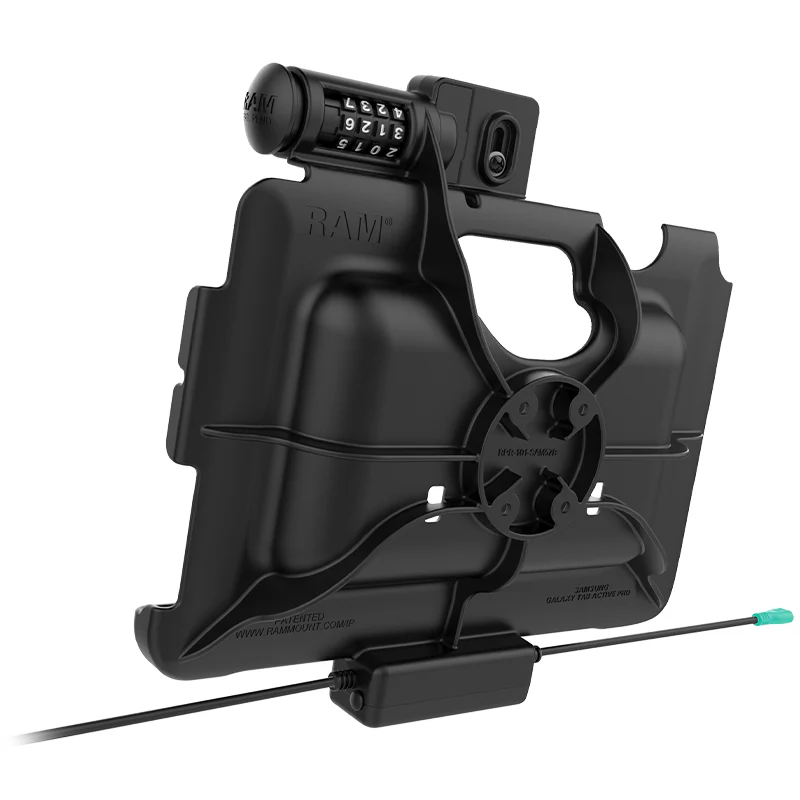 RAM® Combo-Lock Power + Dual USB Data Dock for Tab Active5 Pro & 4 Pro - Image 4