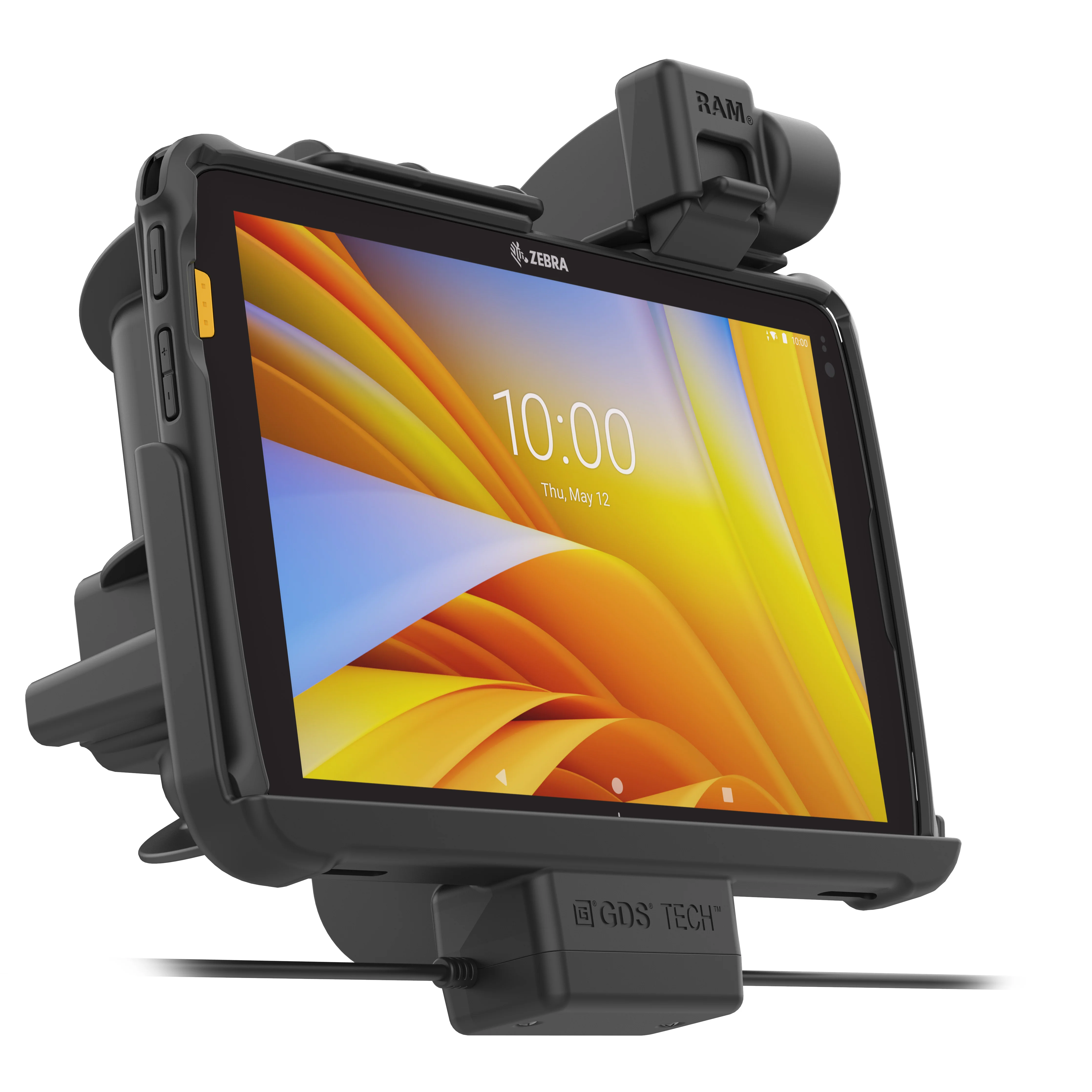 Locking RAM® Tough-Dock™ + USB-C & USB-A for Zebra ET401 & ET4x 10" - Image 5