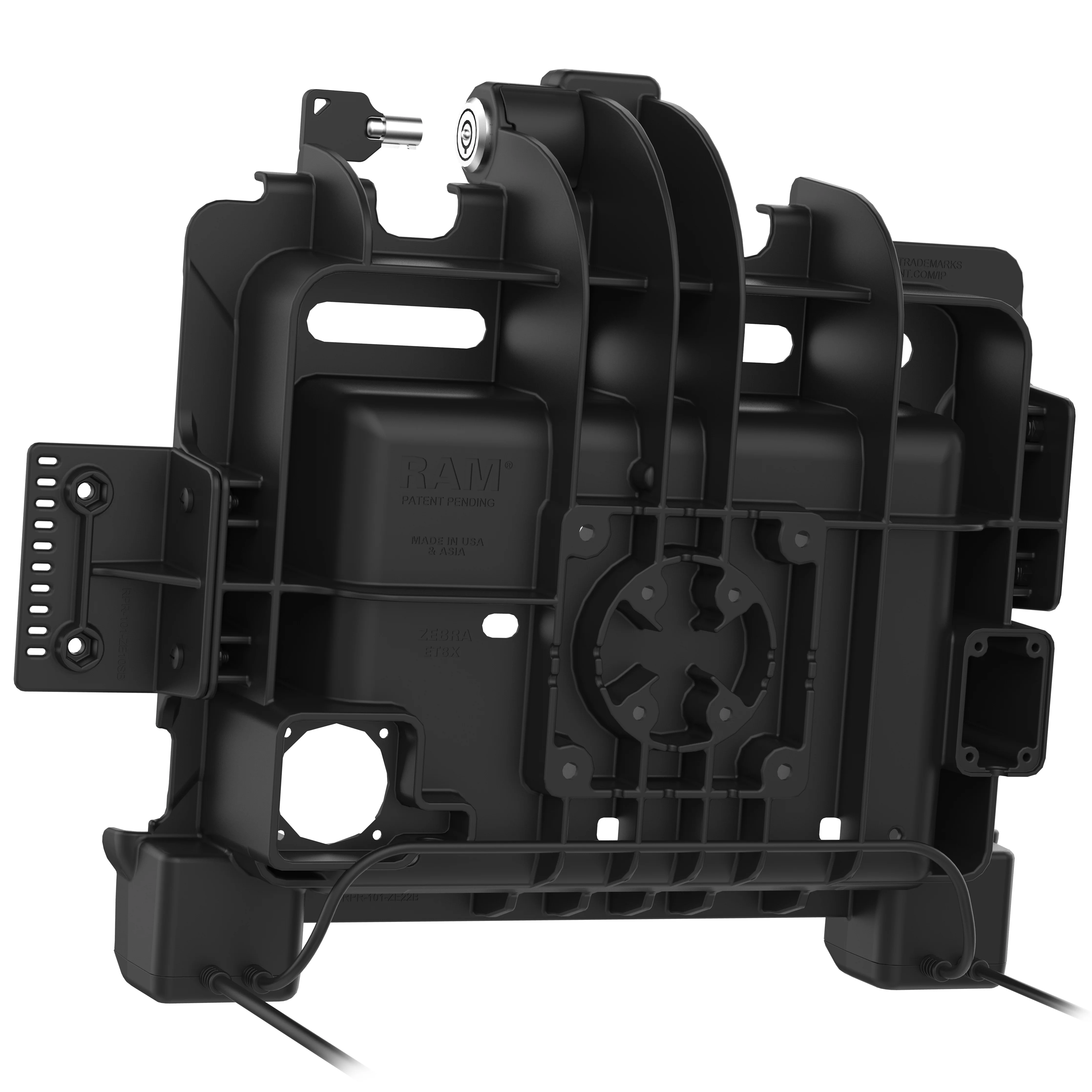RAM® Power + Dual USB Locking Dock for Zebra ET8x 2-in-1 Tablet - Image 4
