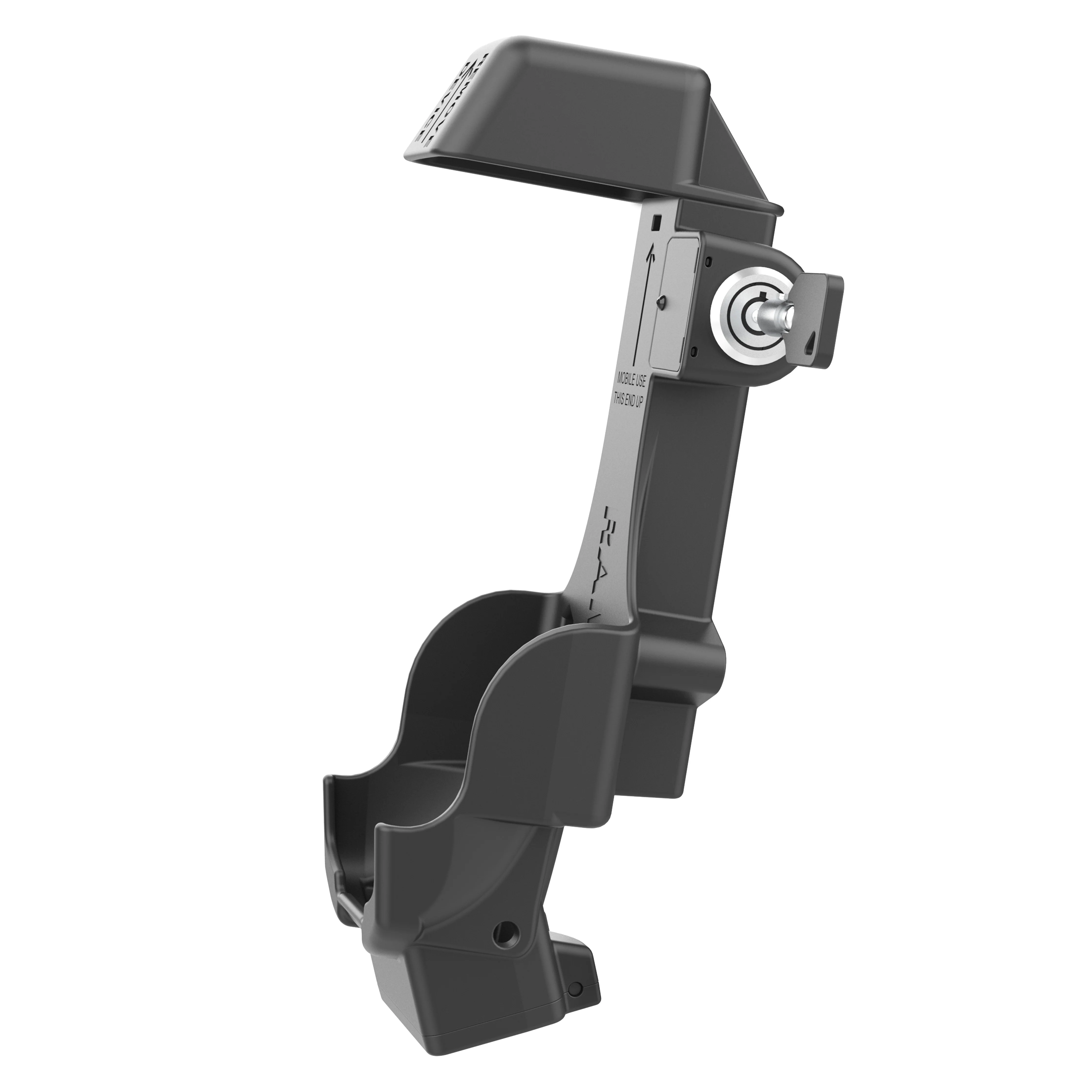 RAM® Locking Powered Dock + Single USB-A for Zebra TC8300 - Heated Pins - Image 3