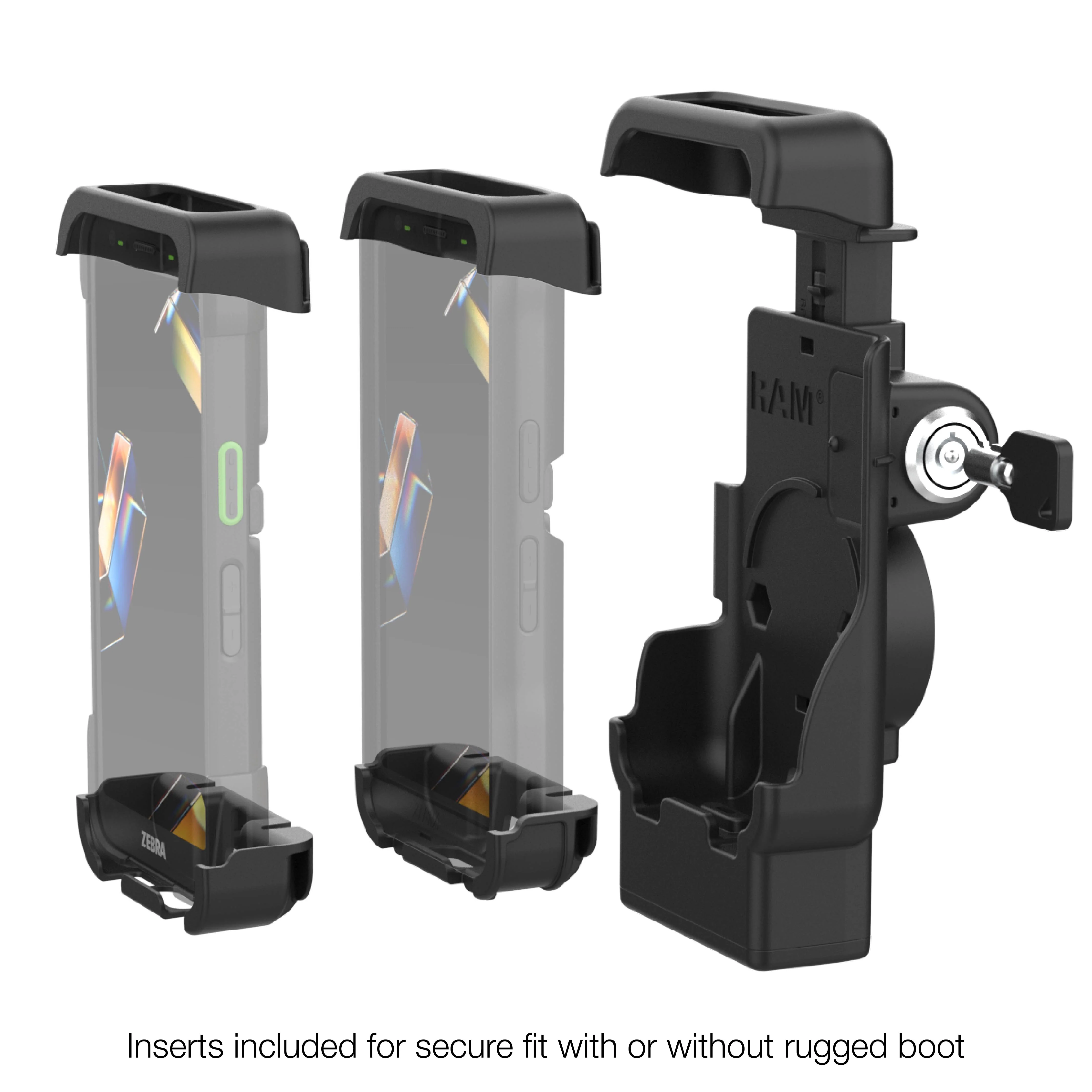 RAM® Locking Spring-Loaded Holder for Zebra TC501 & TC701 - Image 3