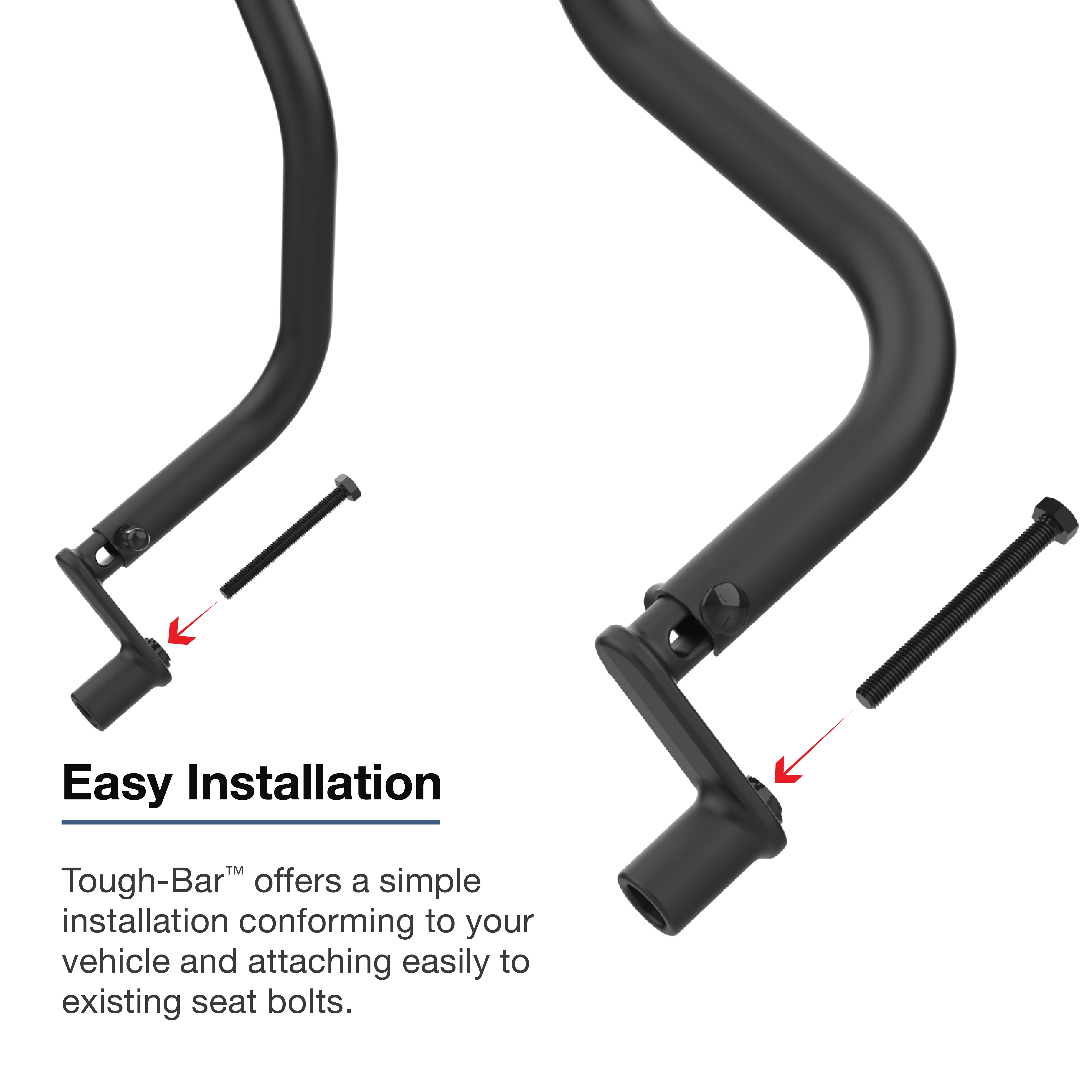 RAM® Tough-Bar™ for '19-26 Ram 2500 - 5500 - 5", 8.4" & 12" Display - Image 2