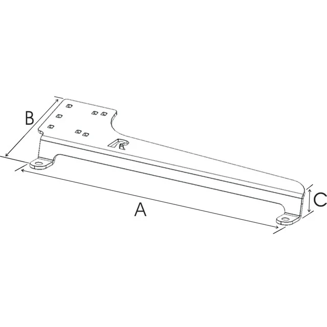 RAM® No-Drill™ Vehicle Base for '14-15 Toyota Prius C + More - Image 2