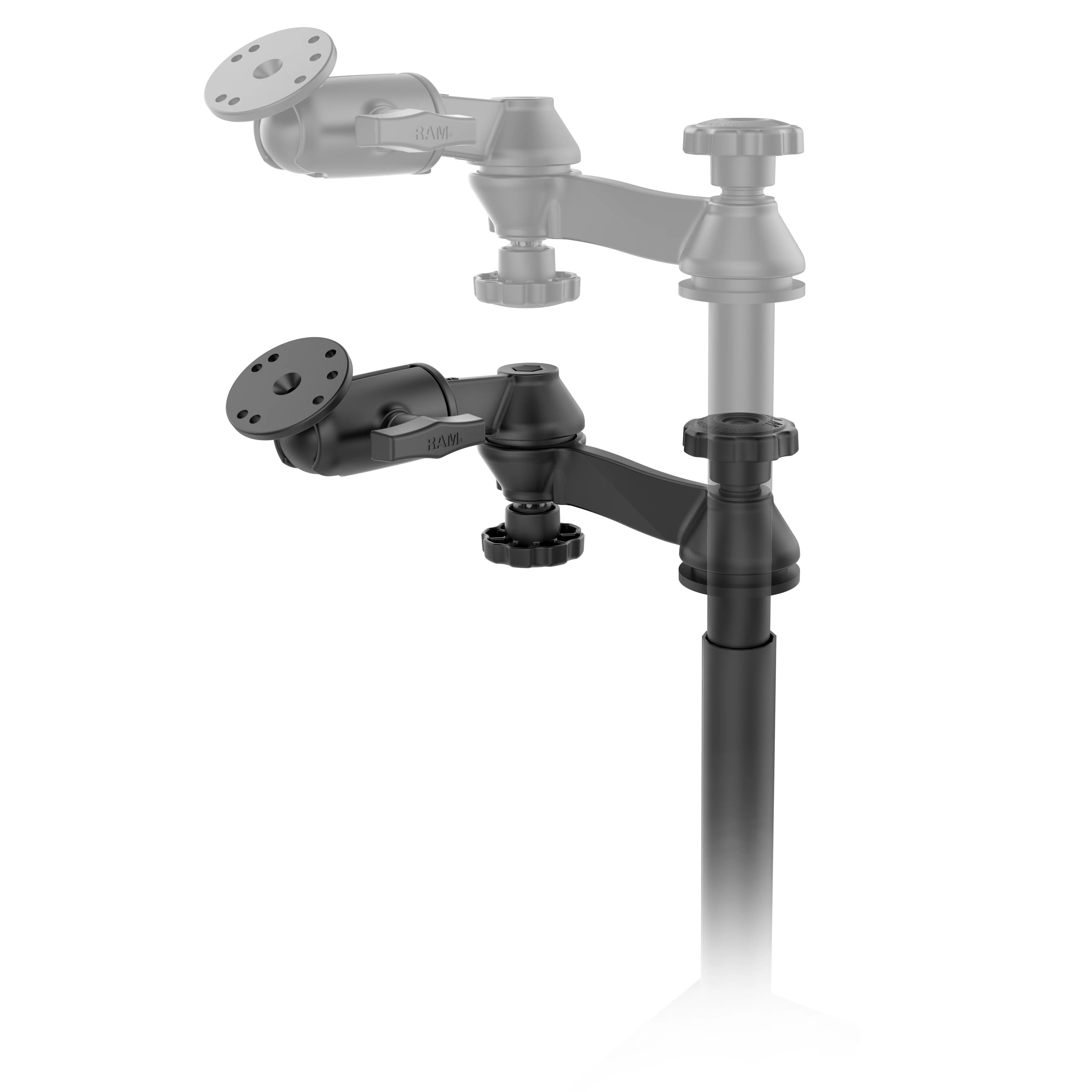 RAM® No-Drill™ Mount for '19-26 Ram 1500 Pickup Trucks (5th Gen) - Image 2