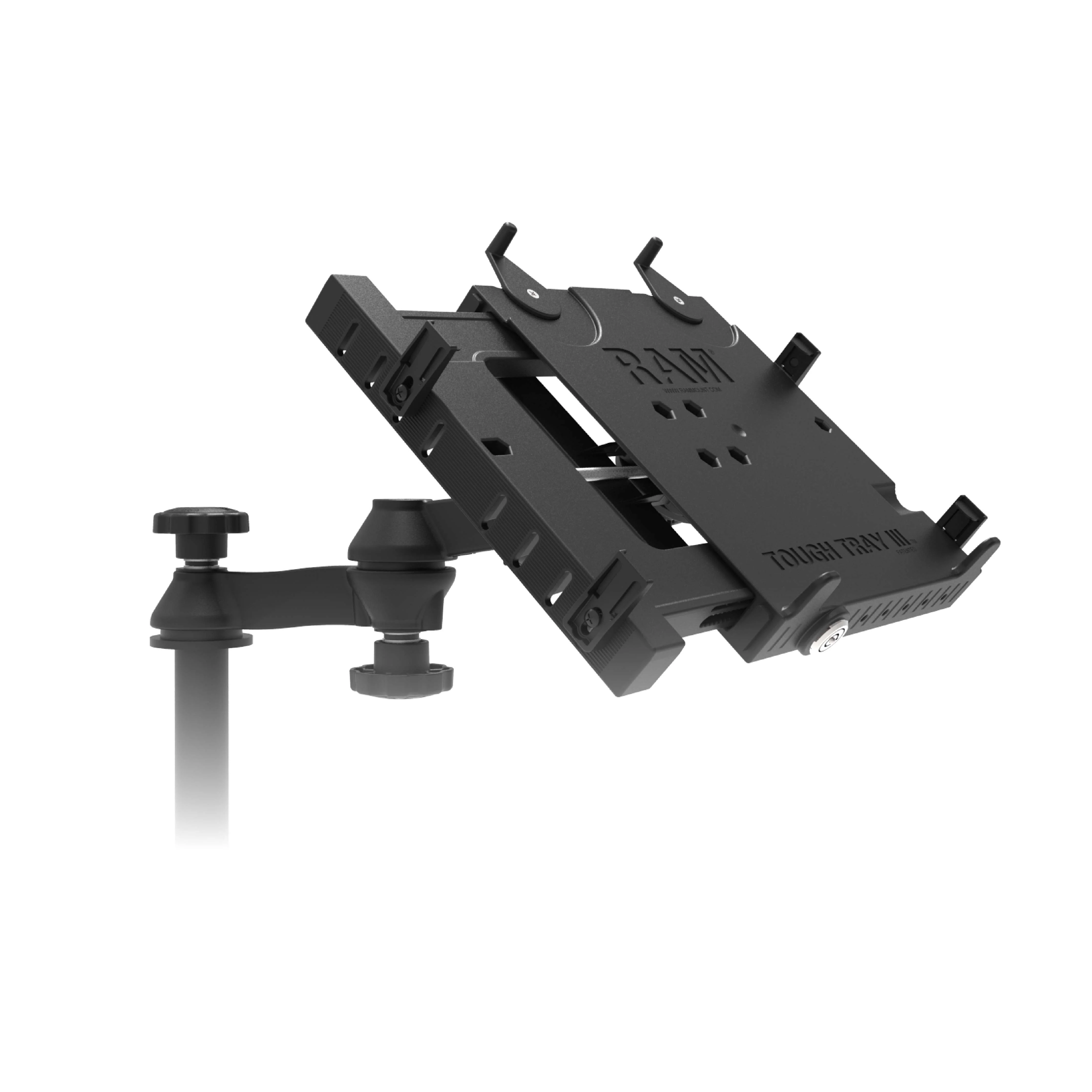 RAM® No-Drill™ Laptop Mount for '19-26 Ram 1500 Pickup Trucks (5th Gen) - Image 2