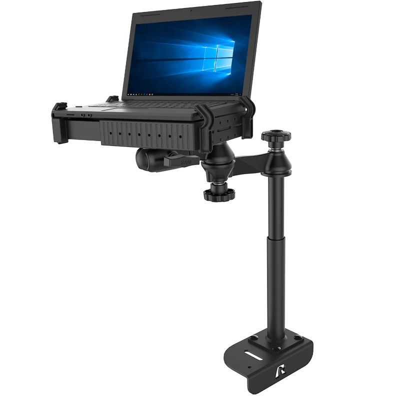 RAM® No-Drill™ Laptop Mount for '14-26 Ford Transit Van (Legacy)