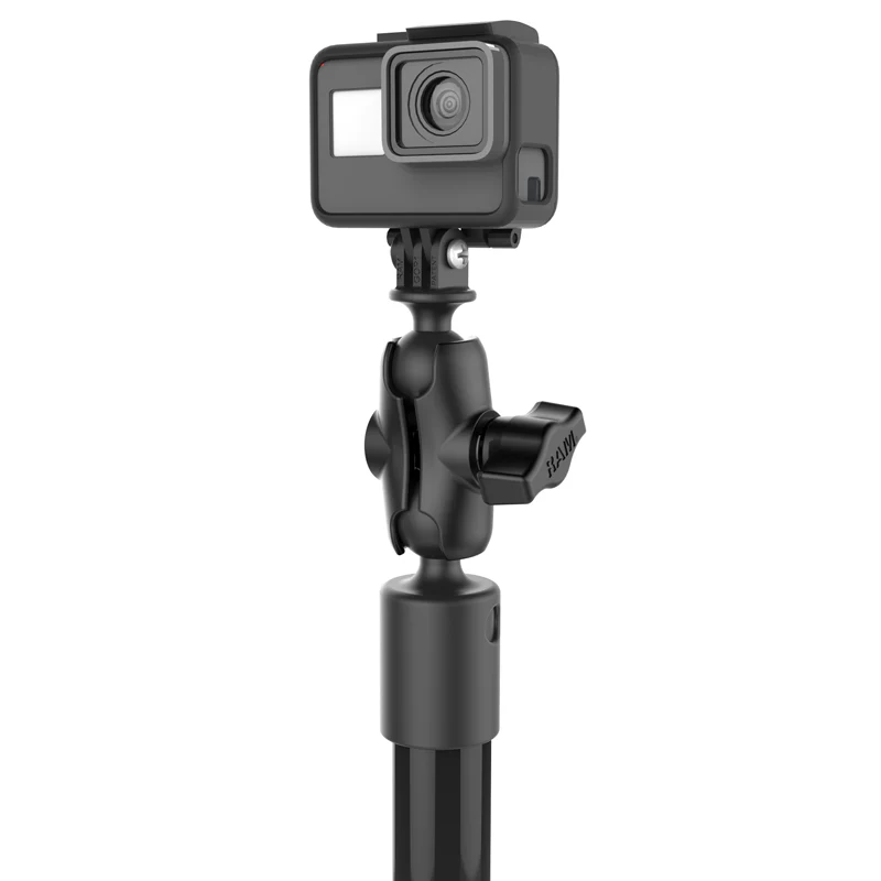 RAM® Tough-Pole™ 48" Camera Mount with Double Pipe & Dual Track Base - Image 5