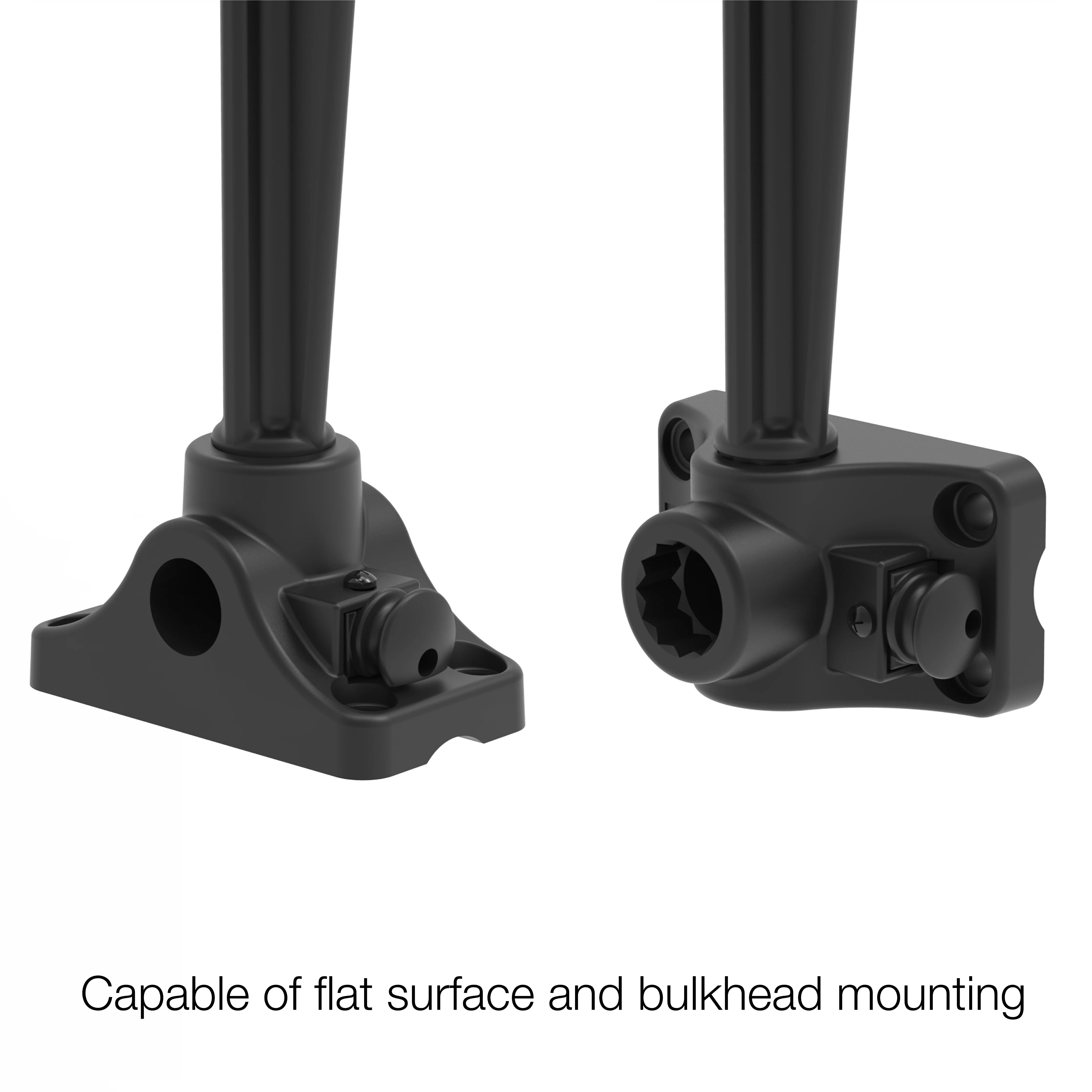 RAM ROD® HD Fishing Rod Holder with Bulkhead/Flat Surface Base - Image 4