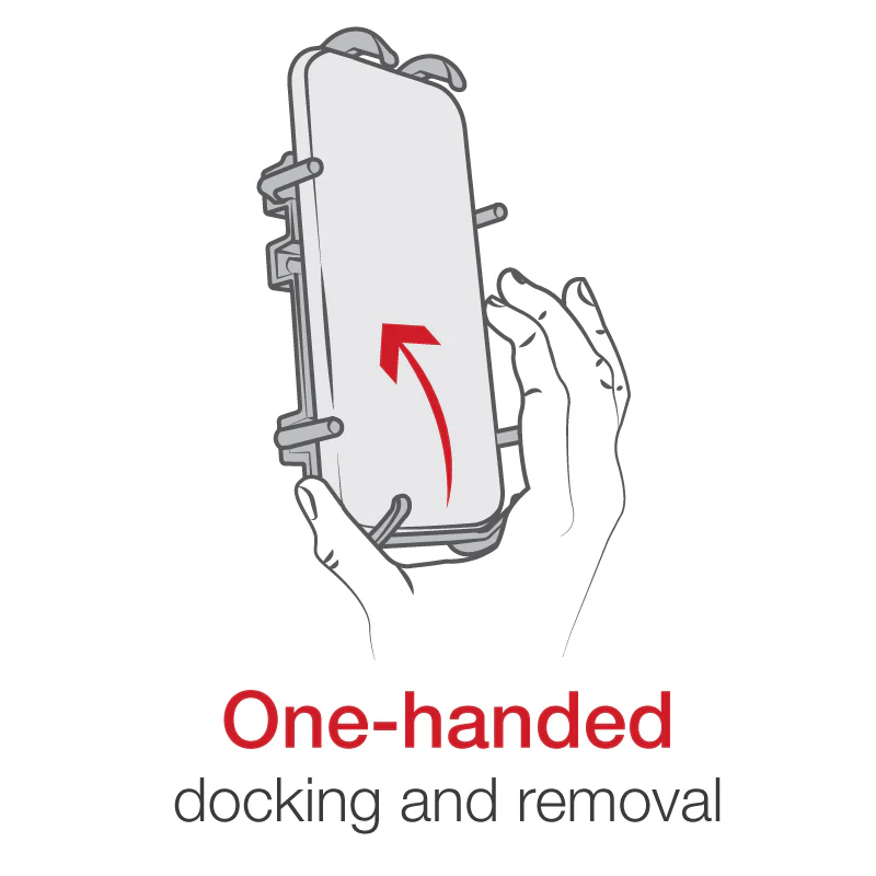 RAM® Quick-Grip™ Phone Mount with RAM® Twist-Lock™ Suction Ratchet Base - Image 2