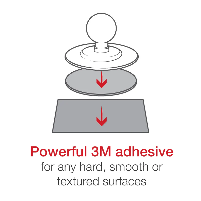 RAM® X-Grip® Phone Mount Flex Adhesive Base - Image 5
