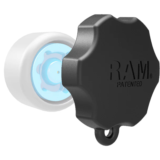 RAM® Pin-Lock™ Replacement 6-Pin Key for C Size and Swing Arms - Image 2