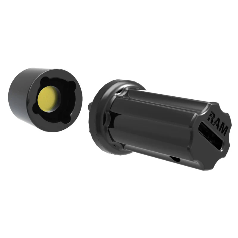 RAM® Pin-Lock™ 4-Pin Security Nut for D & E Size Socket Arms - Image 2