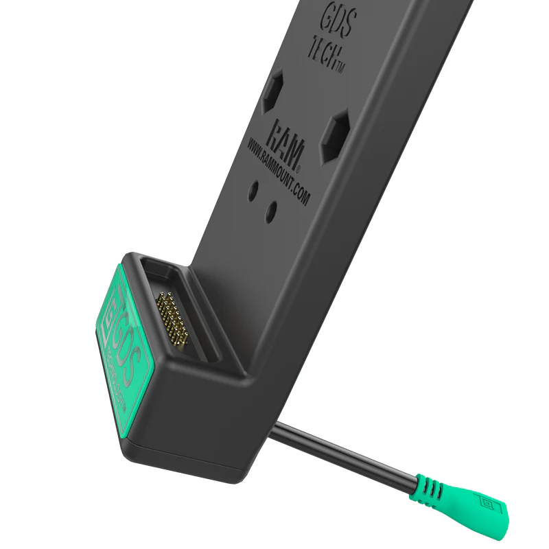 GDS® Type-C 3.1 Phone Dock with RAM® Lil Buddy Adhesive Dash Mount - Image 2
