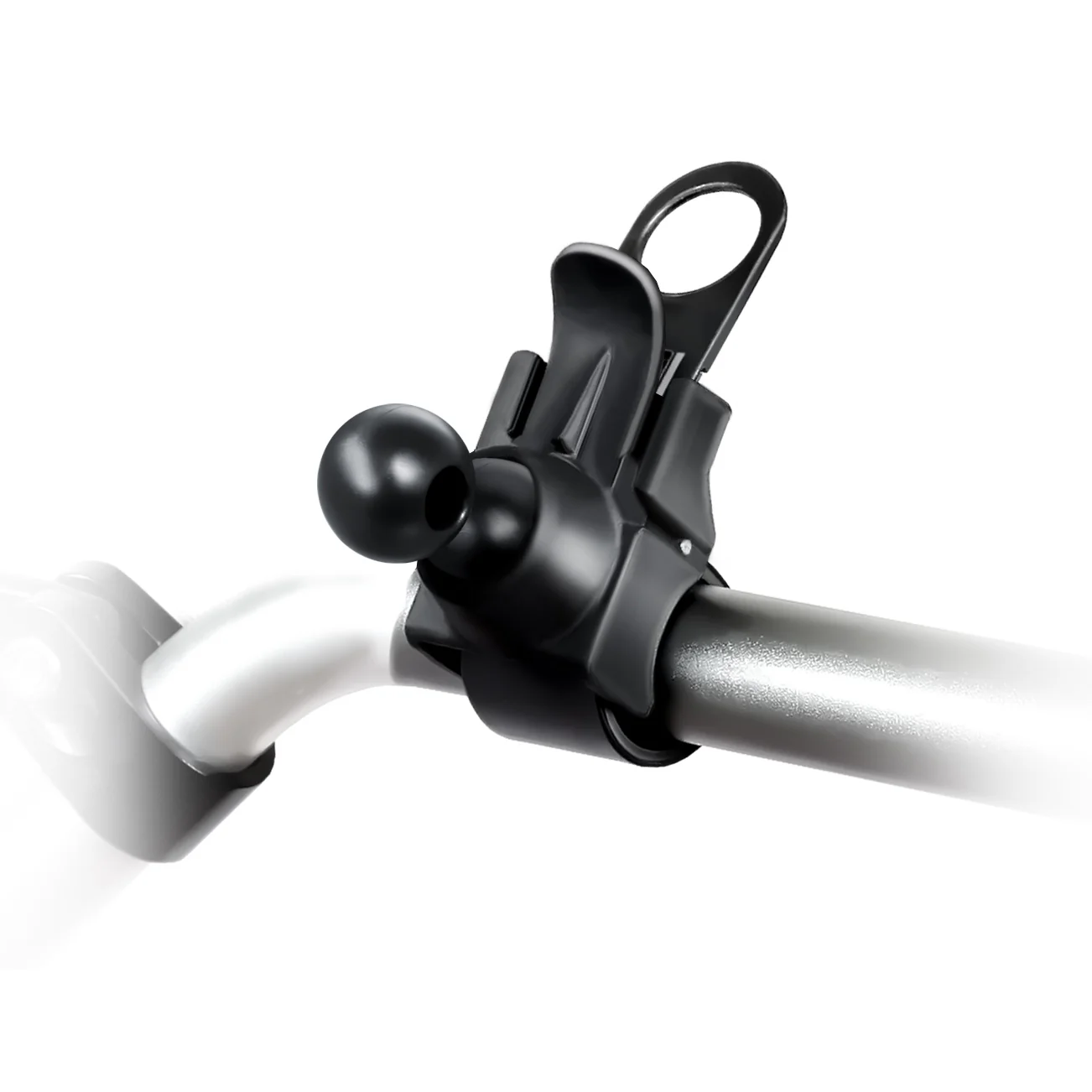 RAM® EZ-Strap™ Rail Mount with Short RAM® to Garmin Double Ball Adapter - Image 2